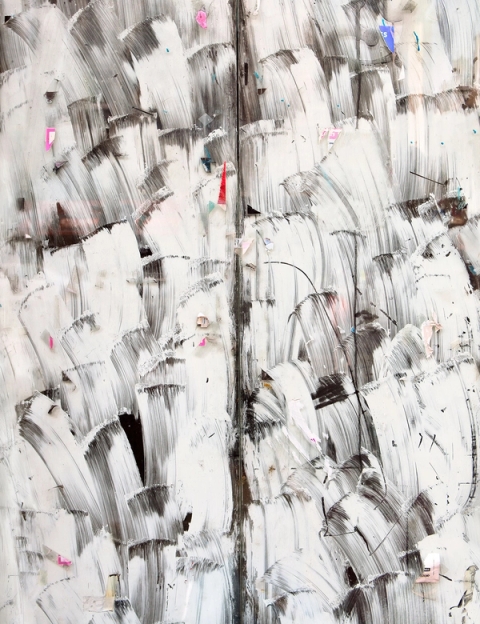 Found Paintings #9 (The In Between), 2017 - Alex Hedison