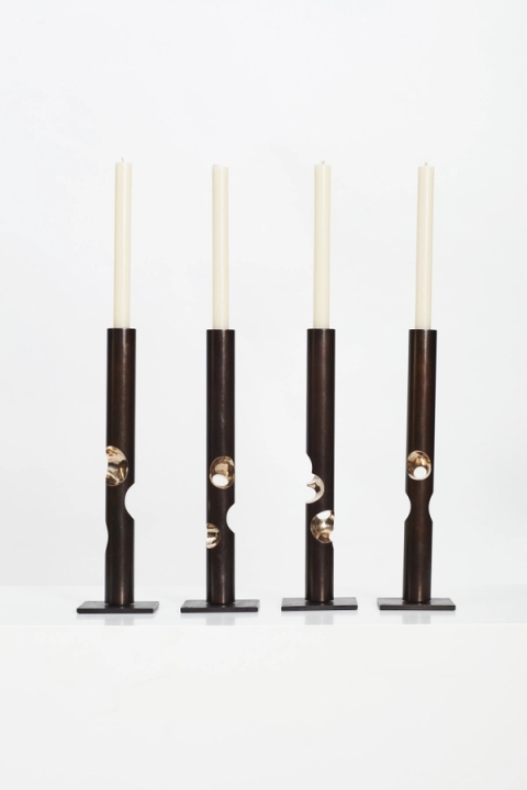 Driaan Claassen - Delineation Candle Holders, 2019
