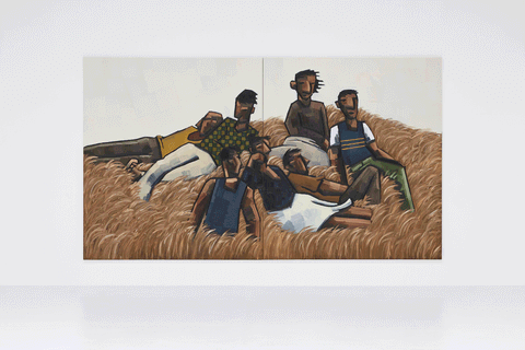 Departure II, 2025 - Mmangaliso Nzuza