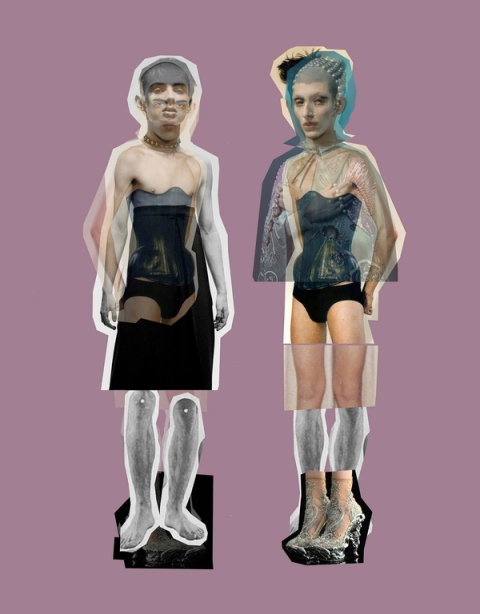 Justine Mahoney - Mage Collage, 2020