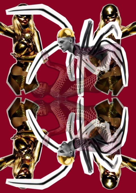 Justine Mahoney - Reaper Collage, 2020