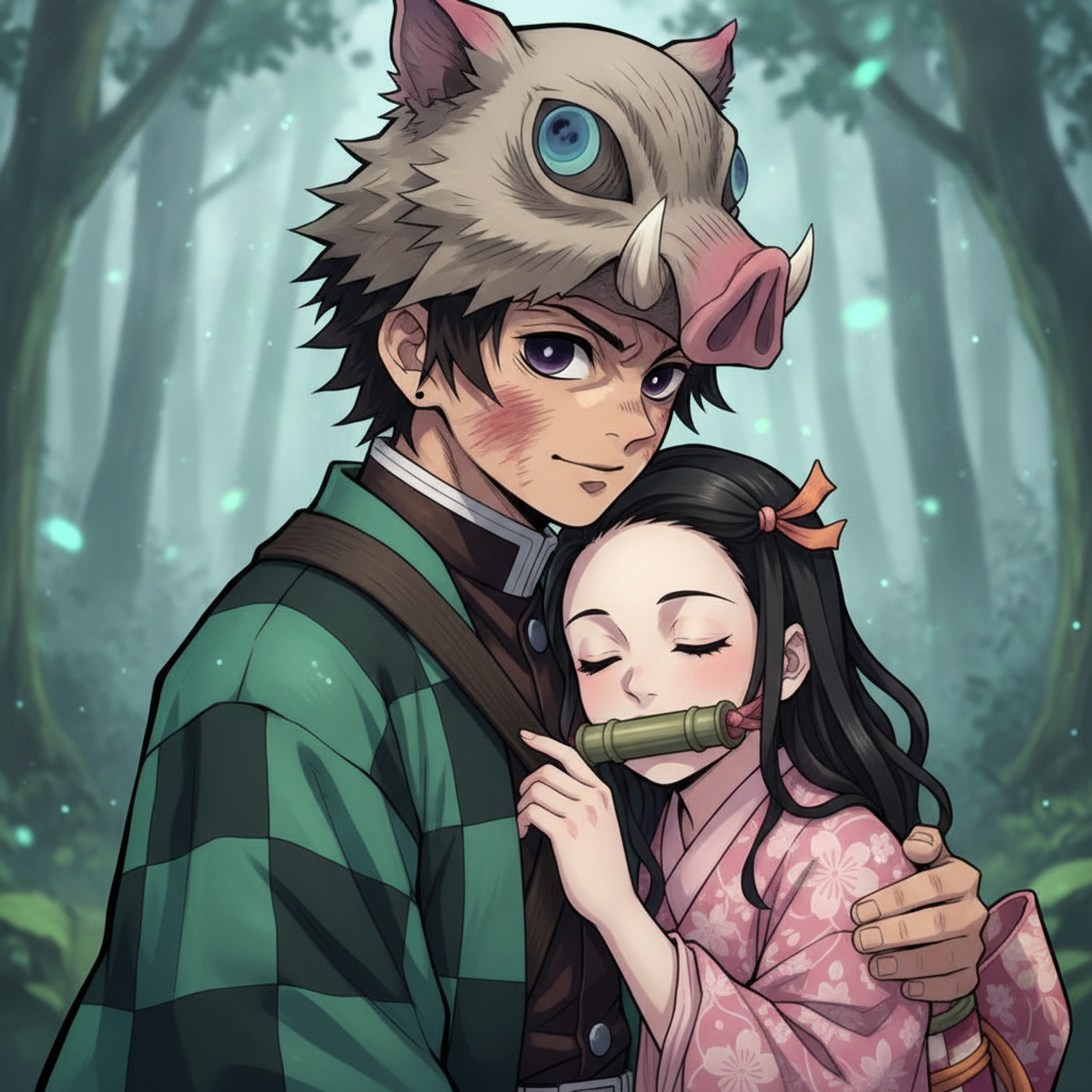 Demon Slayer — sözlerle değil, sessiz fedakarlıklarla kanıtlanan bir kardeşlik bağı.