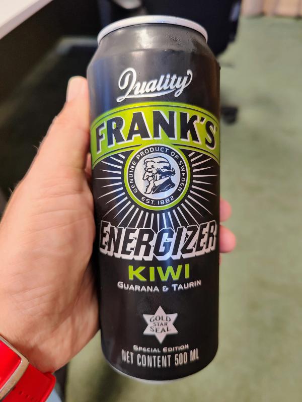 Frank's Kiwi, the full can