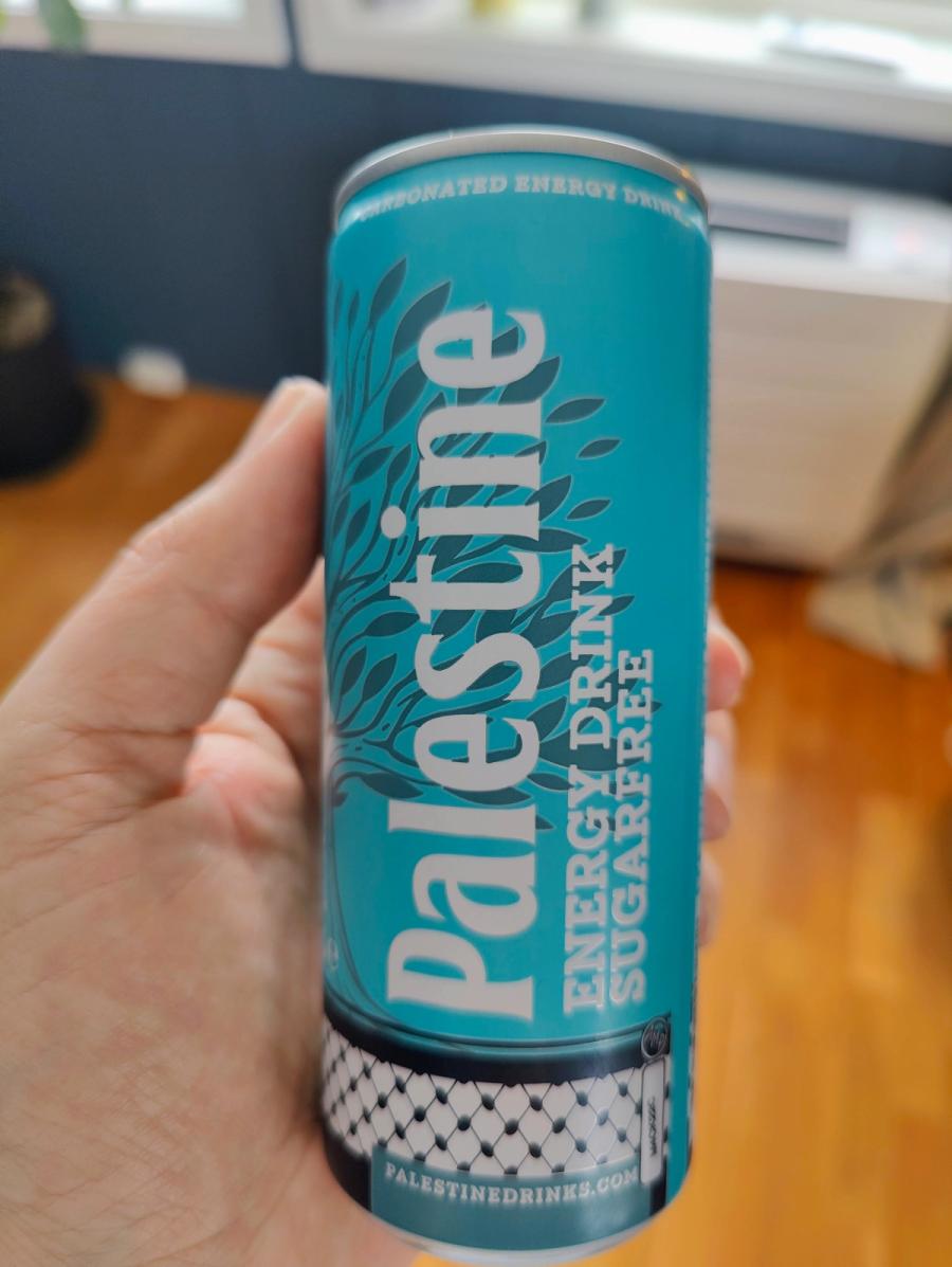 Palestine Energy drink, hele boksen
