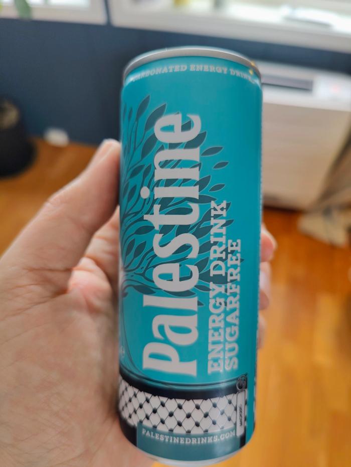 Palestine Energy drink, hele boksen
