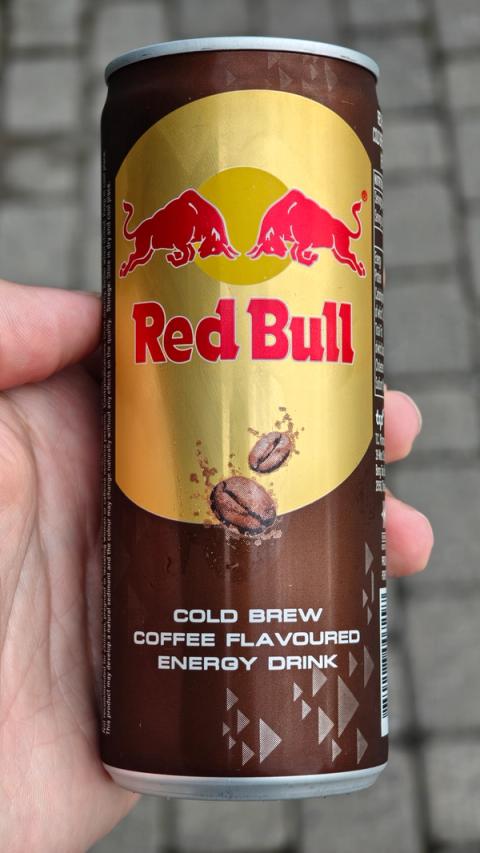 RedBull Cold Brew Coffe, the full can