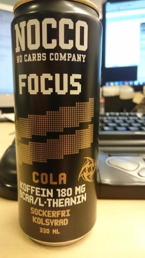 Nocco Focus Cola, hele boksen
