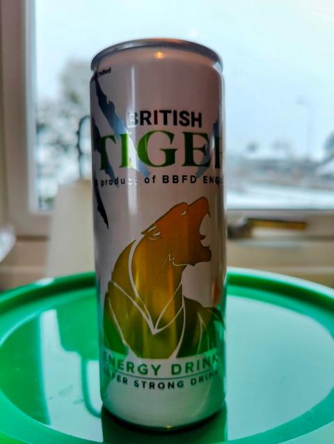 British Tiger Green, the full can