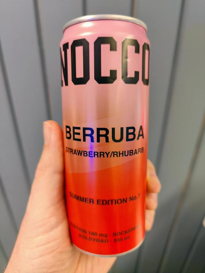 Nocco Berruba, the full can