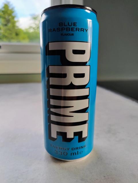 Prime Blue Raspberry, hele boksen