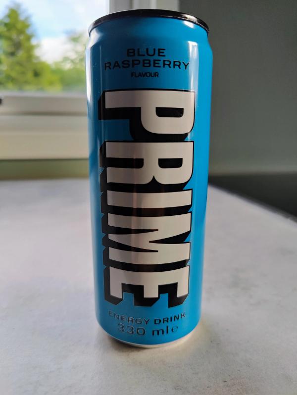 Prime Blue Raspberry, hele boksen