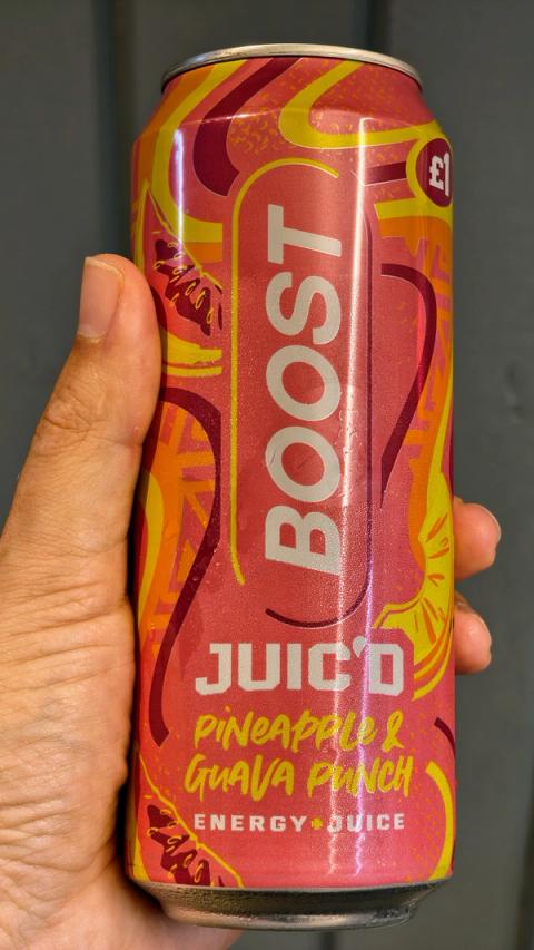 Boost Pinapple & Guava Punch, hele boksen