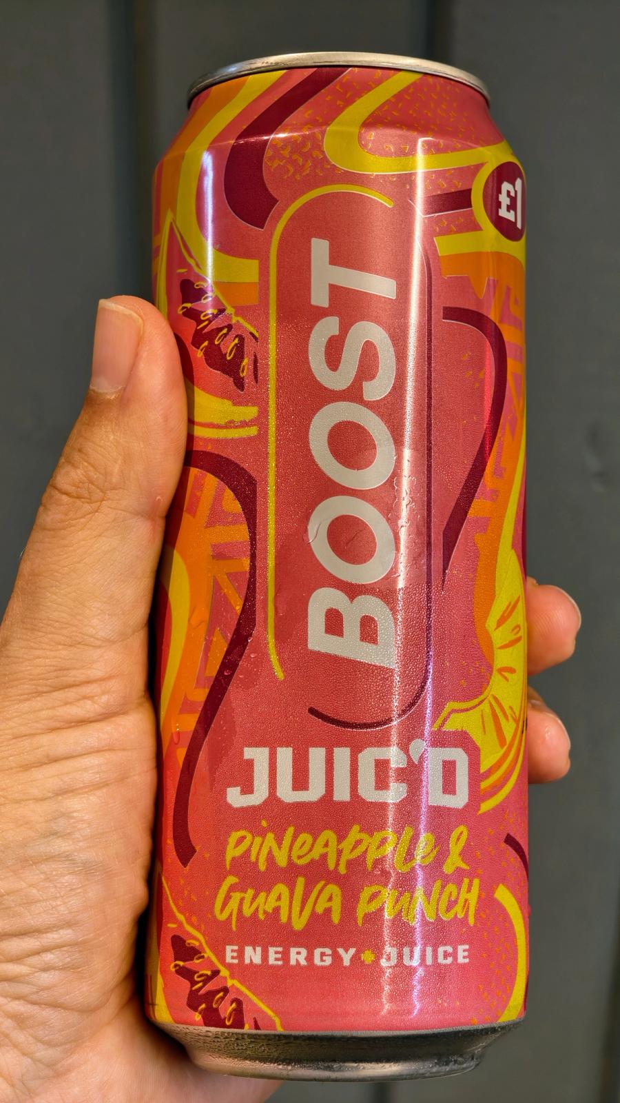 Boost Pinapple & Guava Punch, hele boksen