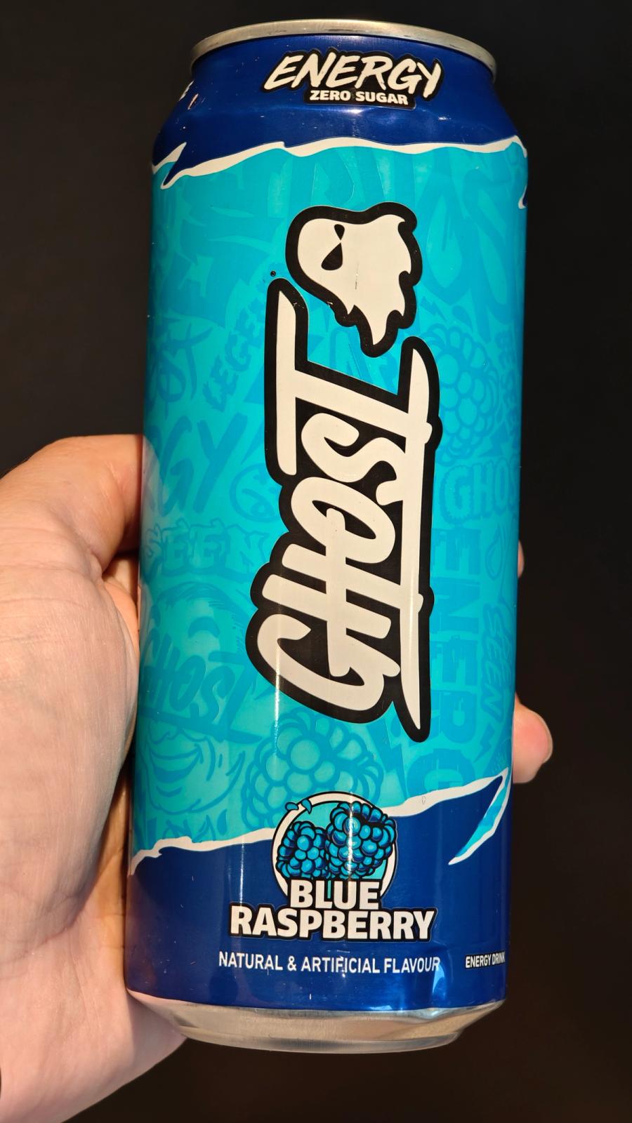 Ghost Blue Raspberry , hele boksen