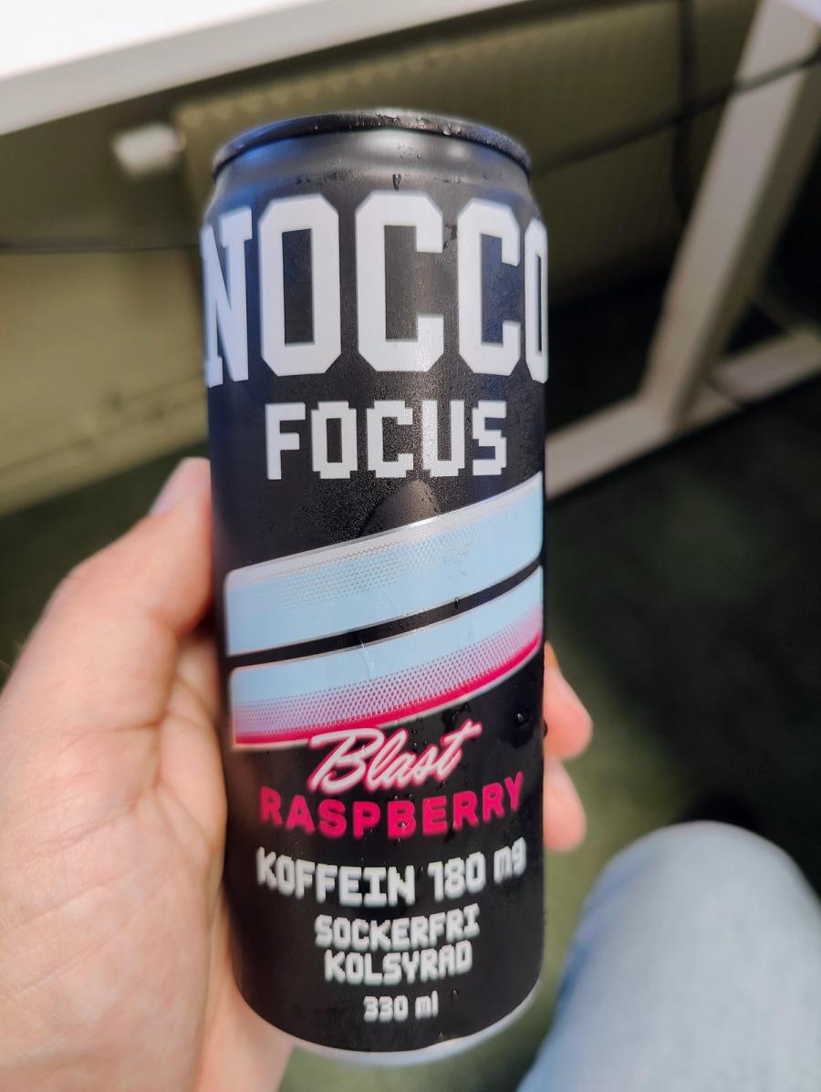 Nocco Blast Raspberry, hele boksen