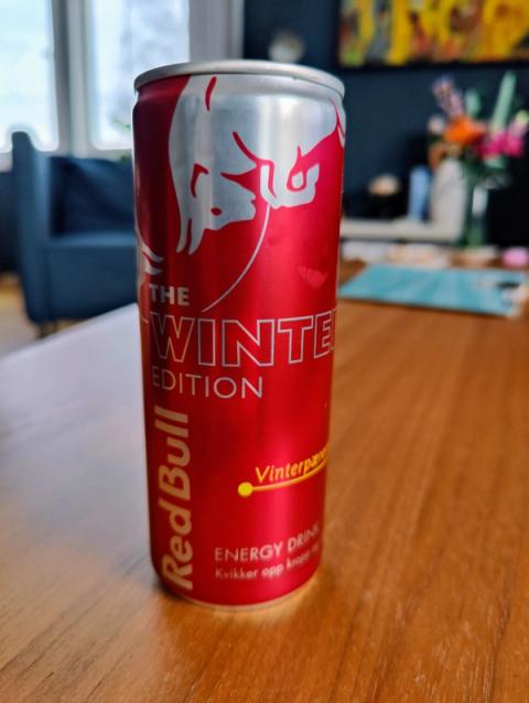 RedBull The Winter Edition, the full can