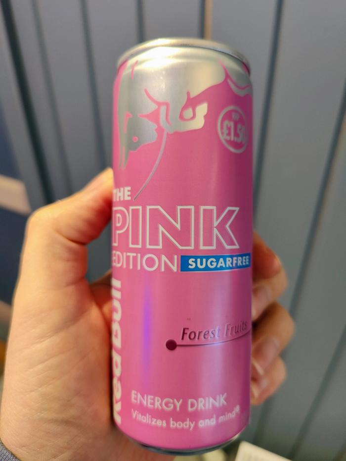 RedBull The Pink Edition - Forest fruit, hele boksen