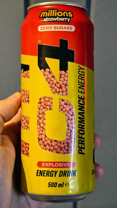 C4 Millions Strawberry, hele boksen