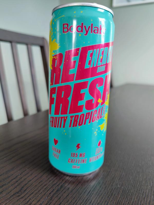 Bodylab Fruity Tropical, hele boksen