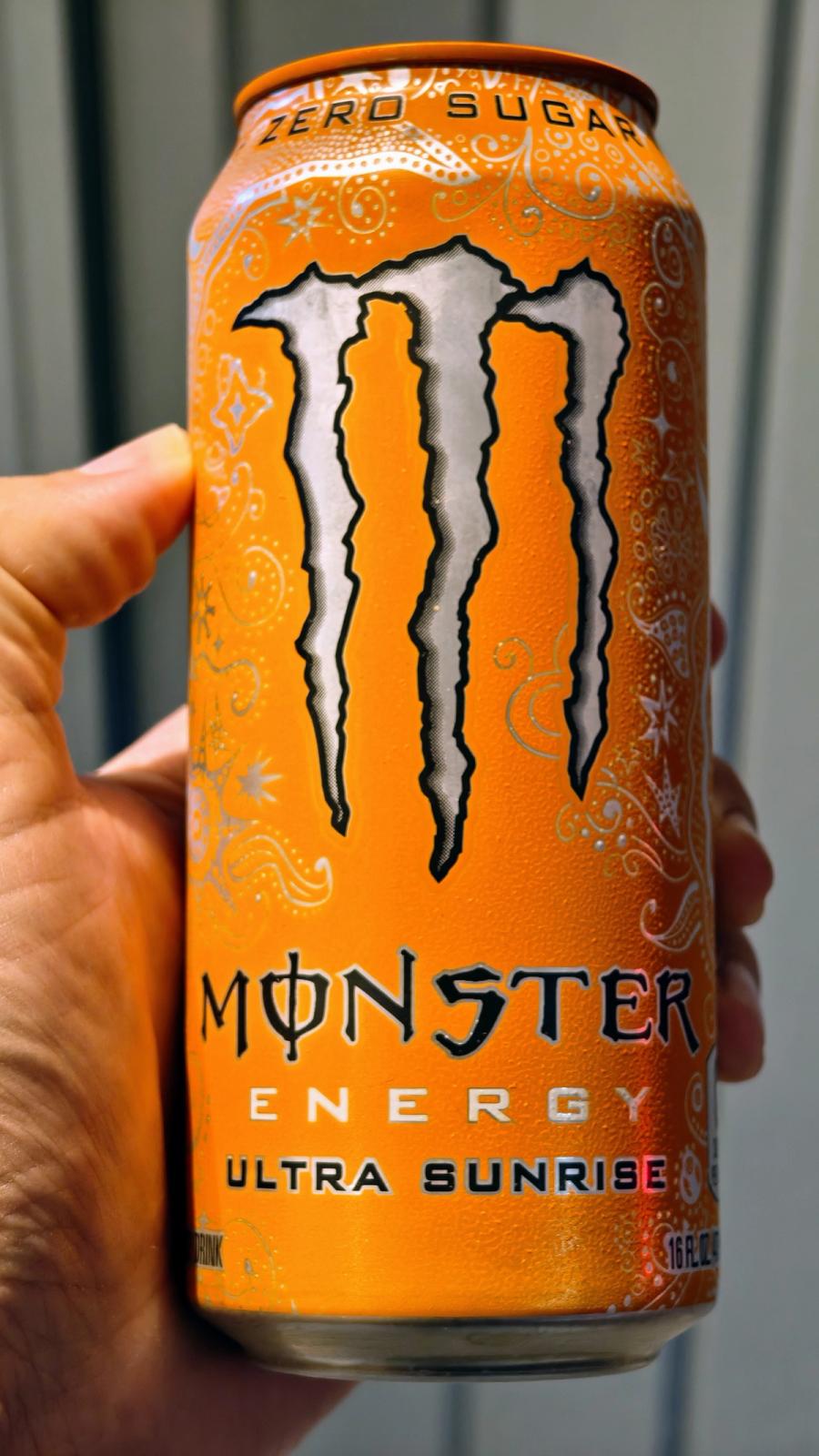 Monster Ultra Sunrise, hele boksen
