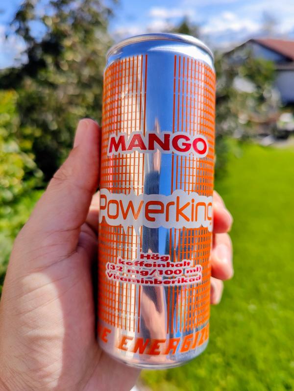 Powerking Mango, hele boksen