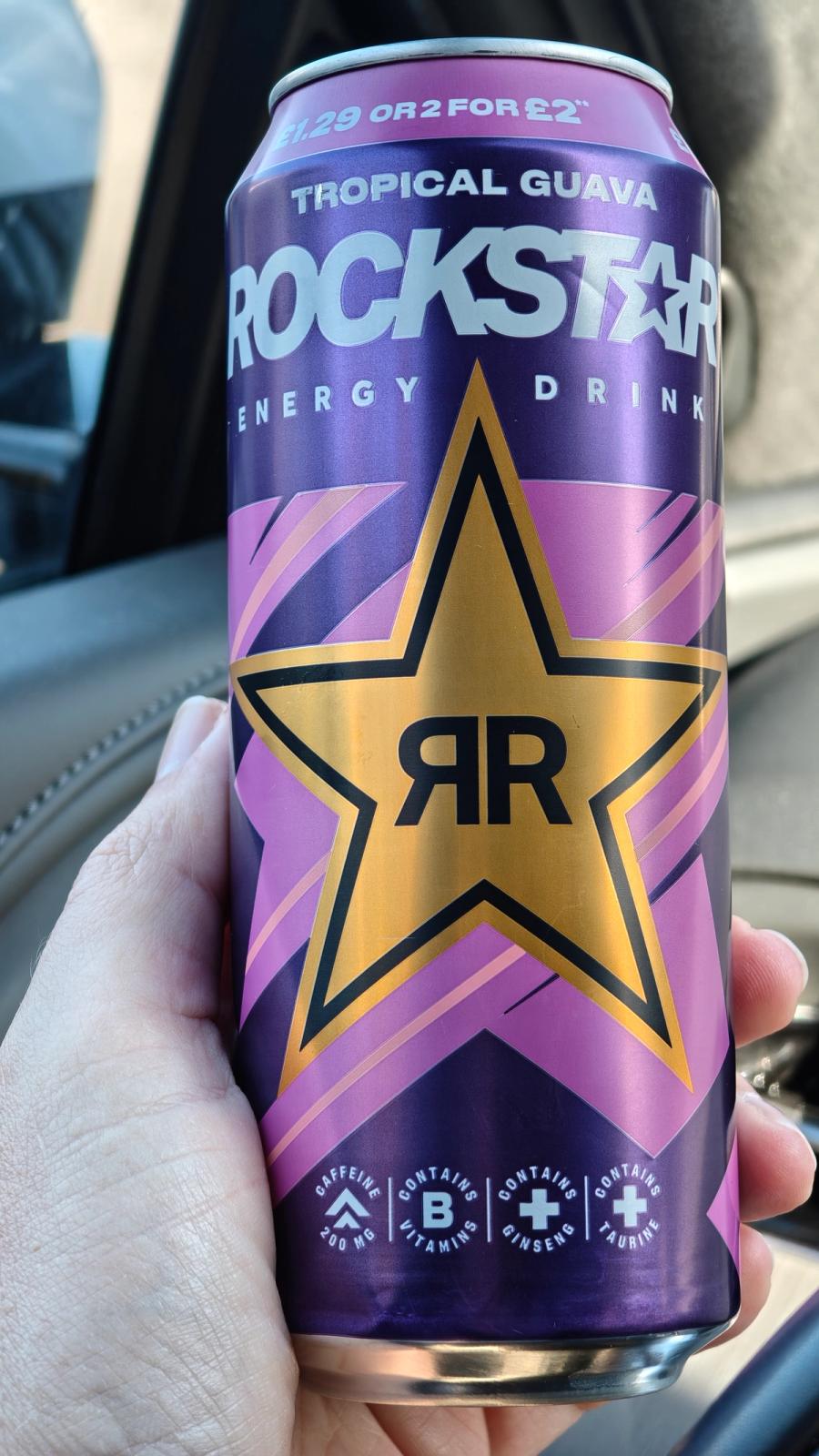 Rockstar Tropical Guava, hele boksen