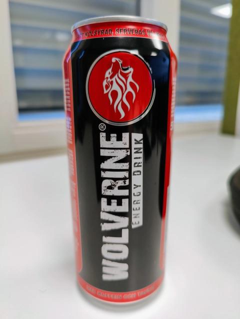 Wolverine Energy Drink, hele boksen