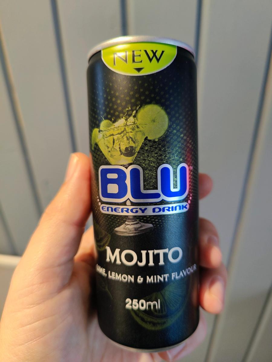 Blu Mojito, the full can