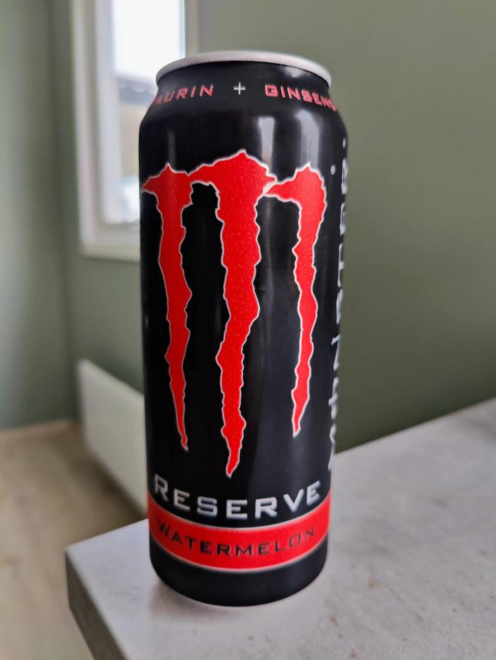 Monster Reserve Watermelon, the full can