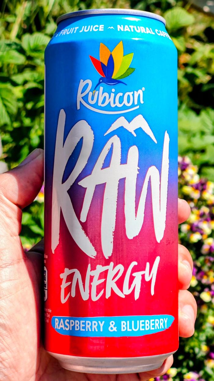 Rubicon RAW Raspberry & Blueberry , hele boksen