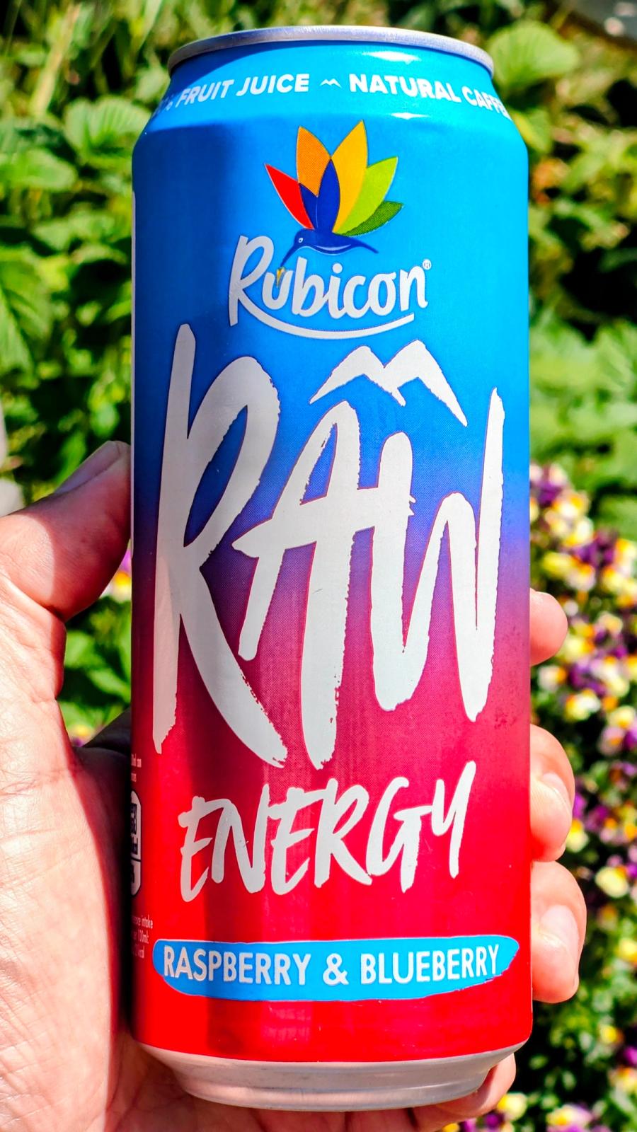 Rubicon RAW Raspberry & Blueberry , hele boksen