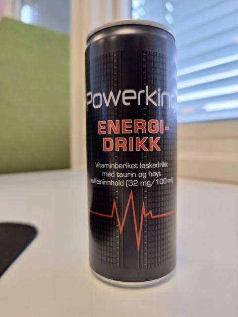 Powerking Energidrikk, hele boksen