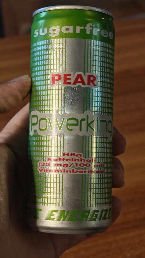 Powerking Pear, hele boksen