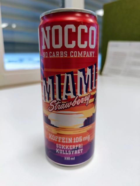 Nocco Miami Strawberry, hele boksen