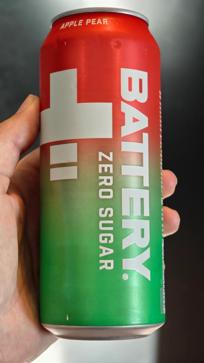 Battery Apple Pear, hele boksen