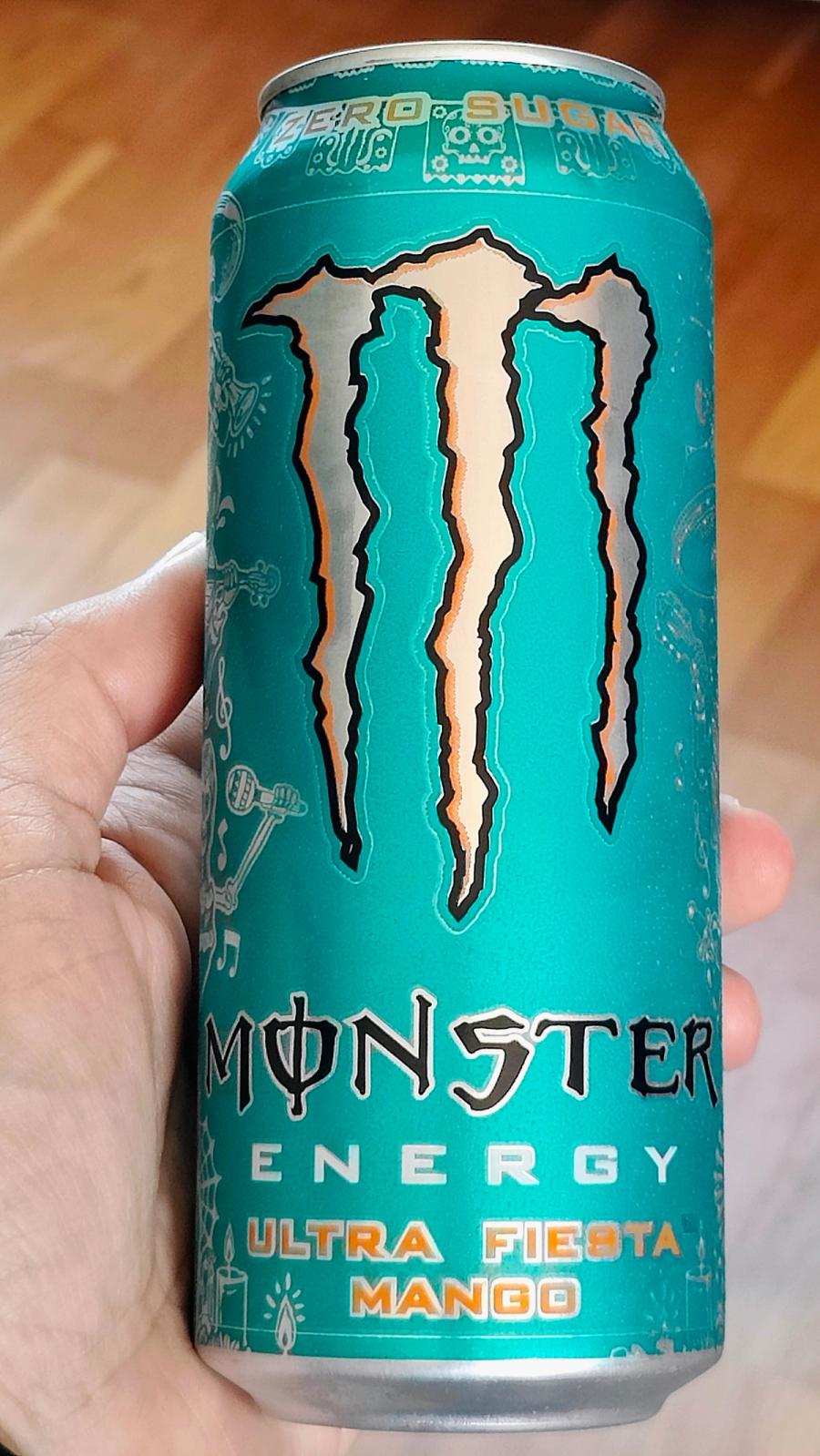 Monster Ultra Fiesta Mango, hele boksen