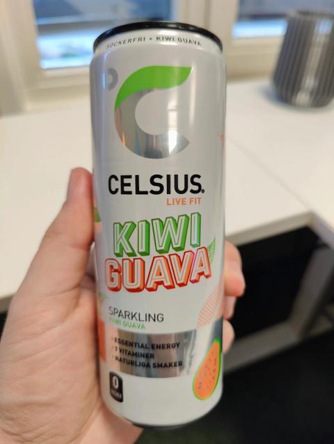 Celsius Kiwi Guava, hele boksen