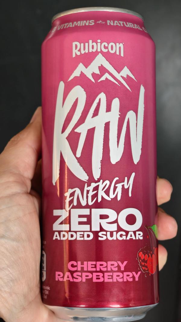 Rubicon RAW Cherry Raspberry, the full can