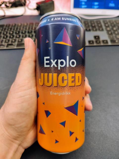 Explo 6 am sunrise, the full can