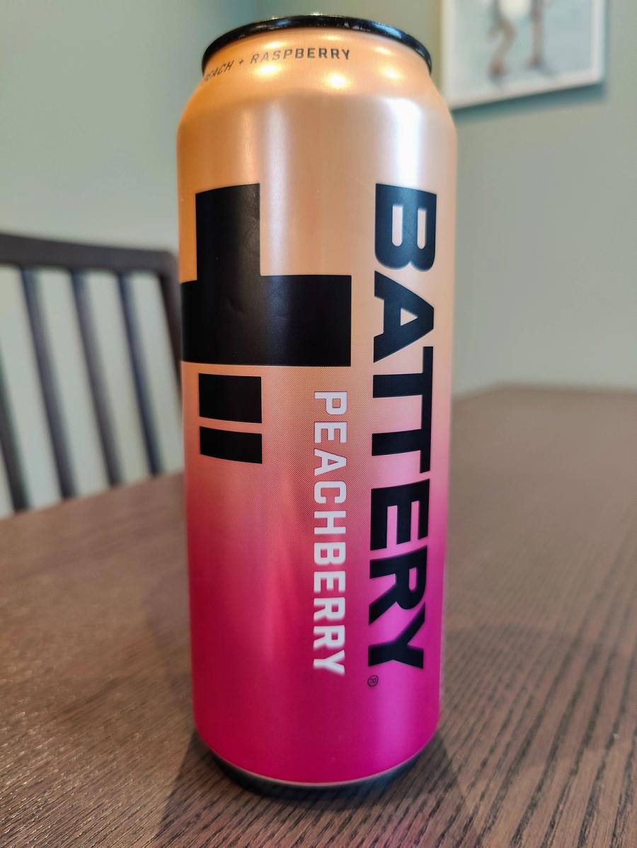 Battery Peachberry, hele boksen