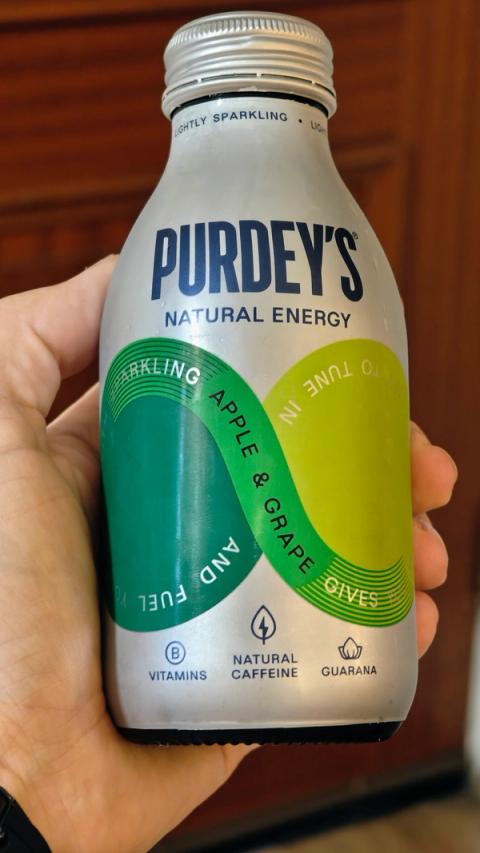Purdey's Apple & Grape, the full can