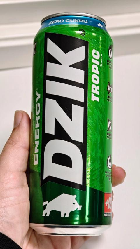 Dzik Tropic, the full can