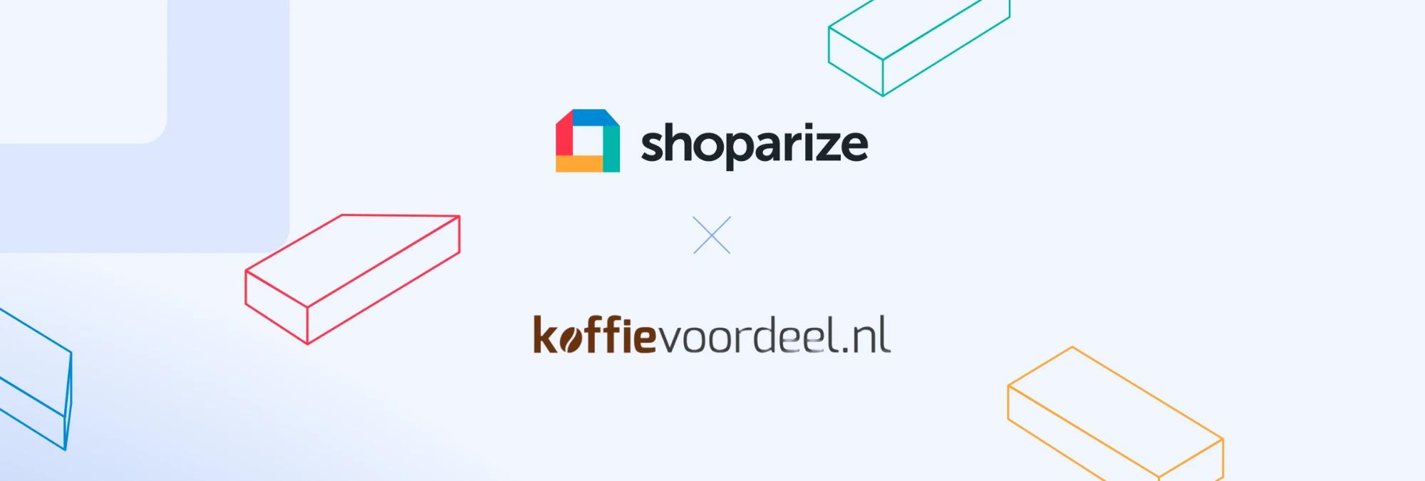 Shoparize x Koffievoordeel.nl case study banner
