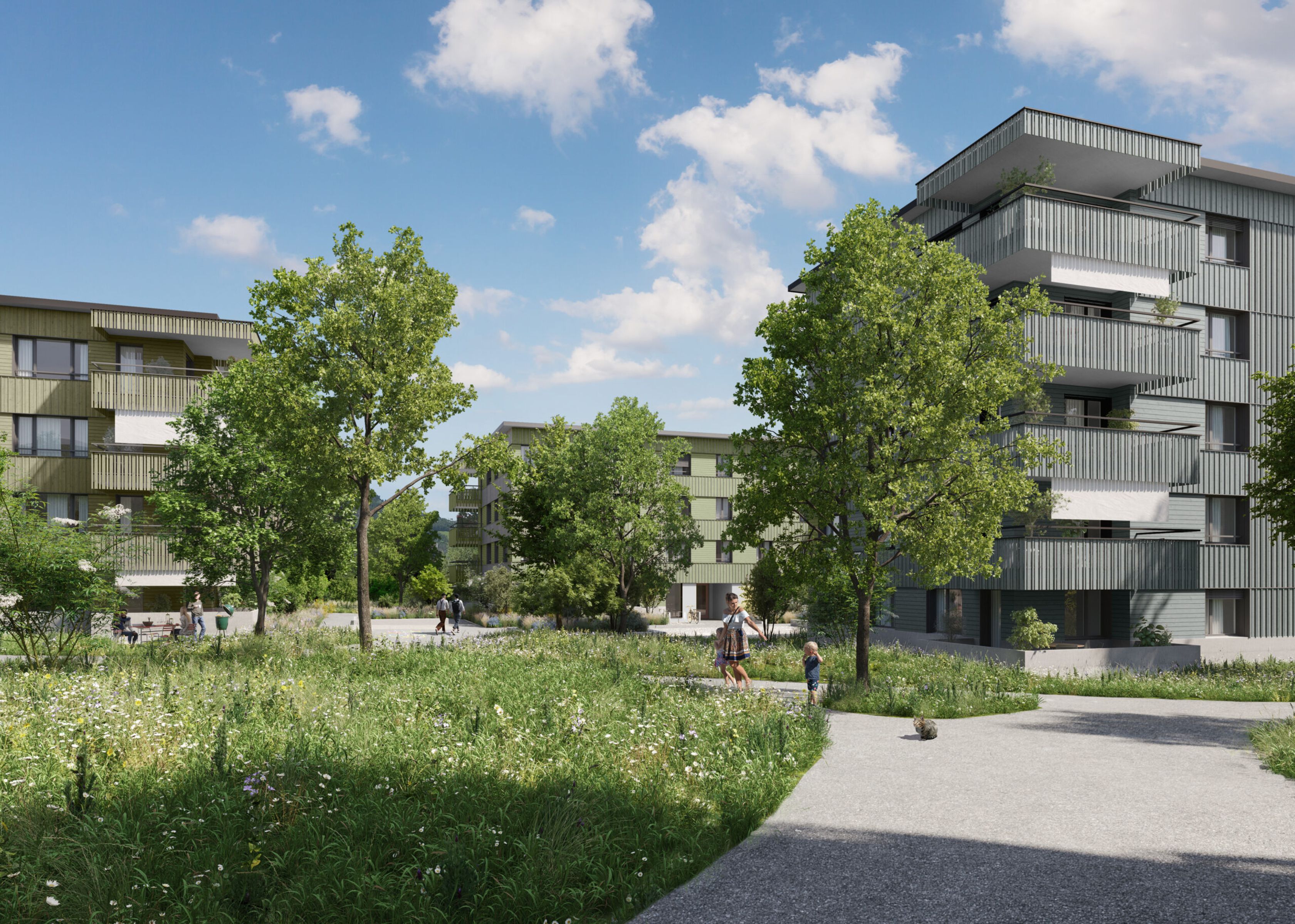 Tres Terrä – Ihrem neuen Zuhause inmitten idyllischer Natur.