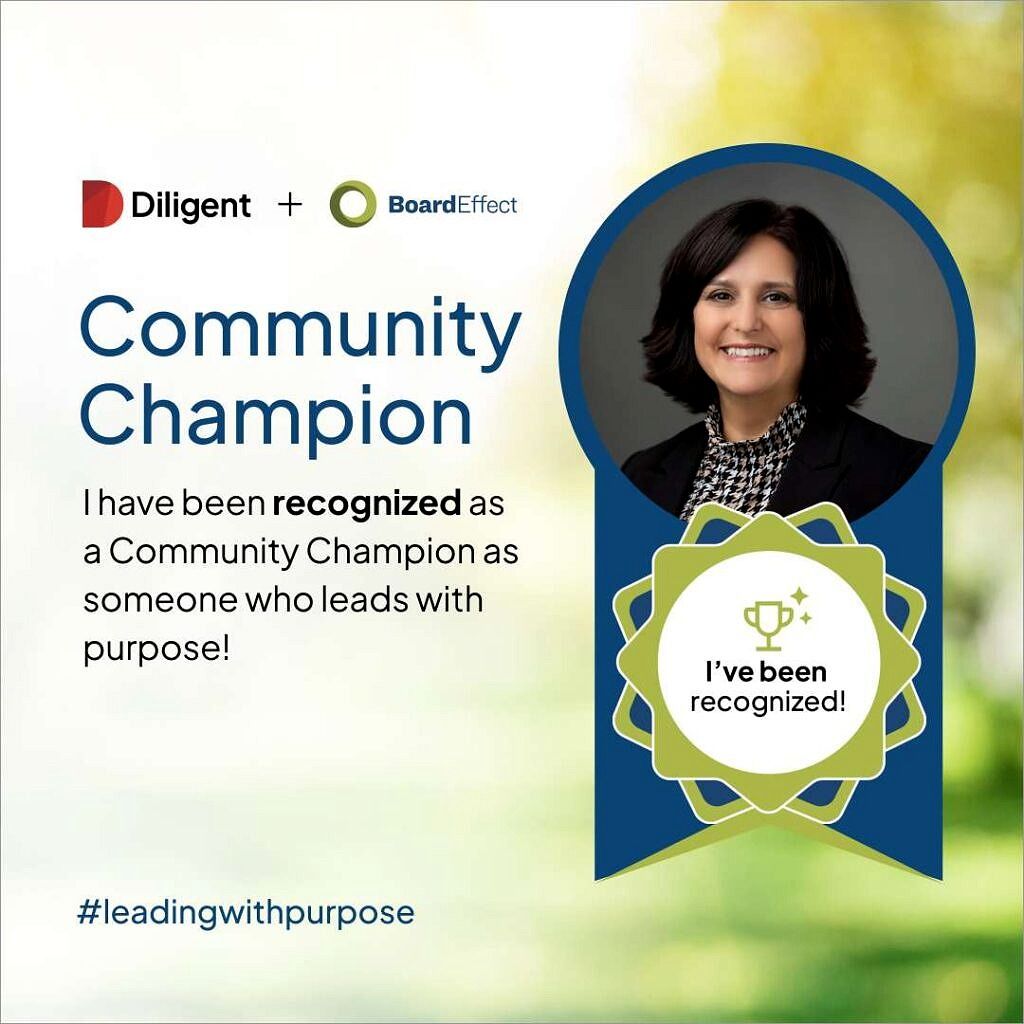 diligent community champions