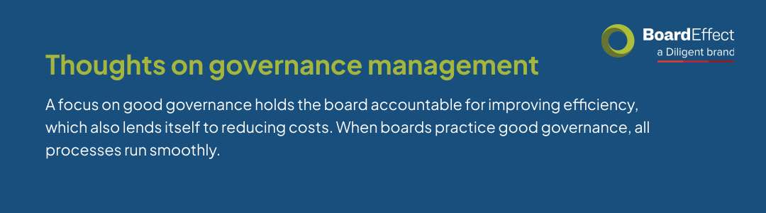 governance management for nonprofits