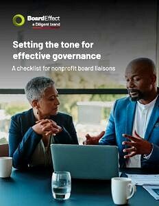 A checklist for nonprofit board liaisons
