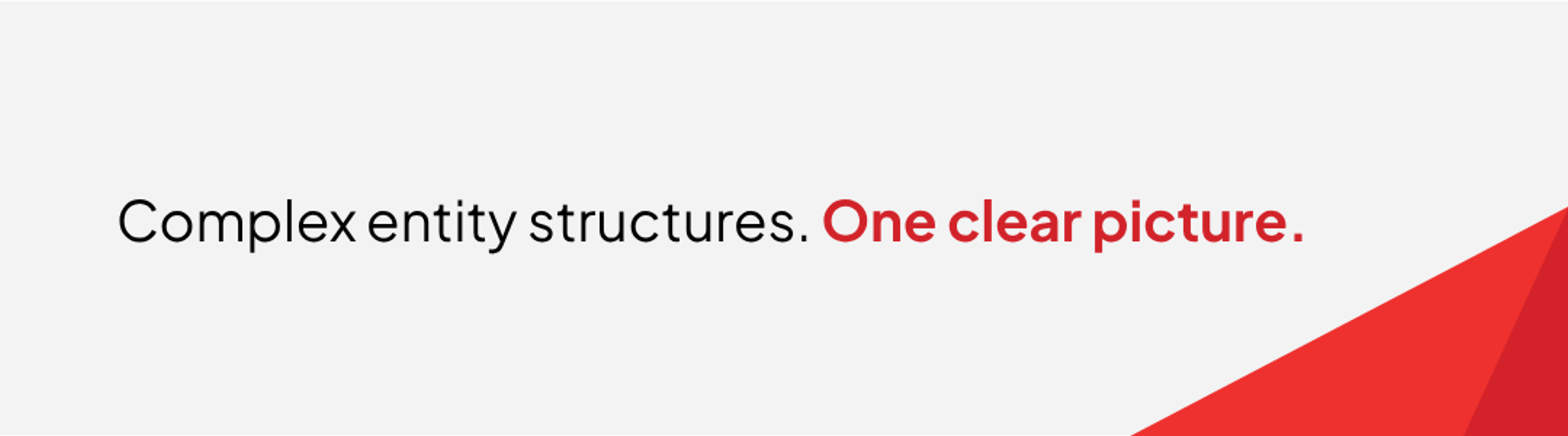 Diligent Entities: Complex entity structures. One clear picture.