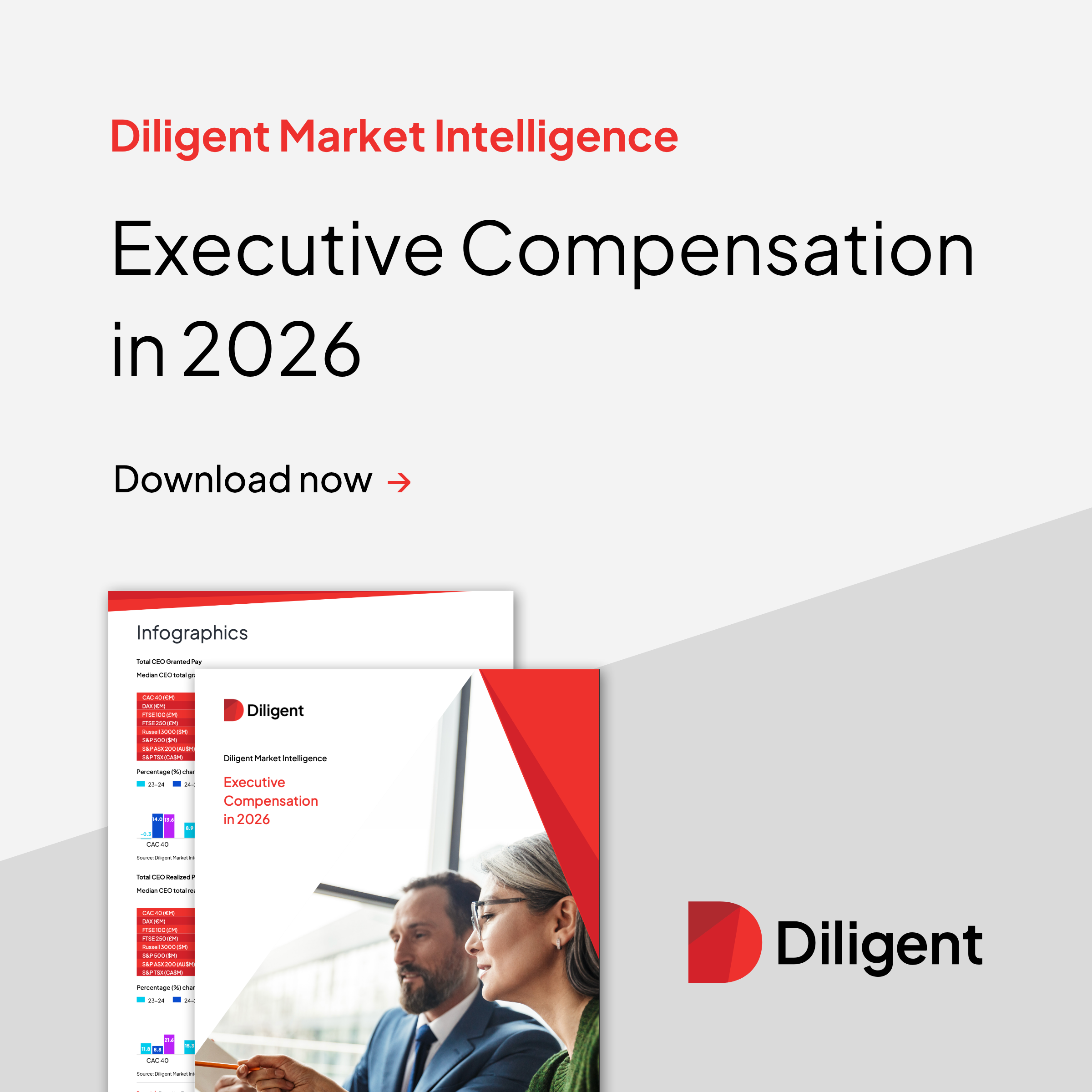 Executive Compensation in 2026 by Diligent Market Intelligence - Front Cover