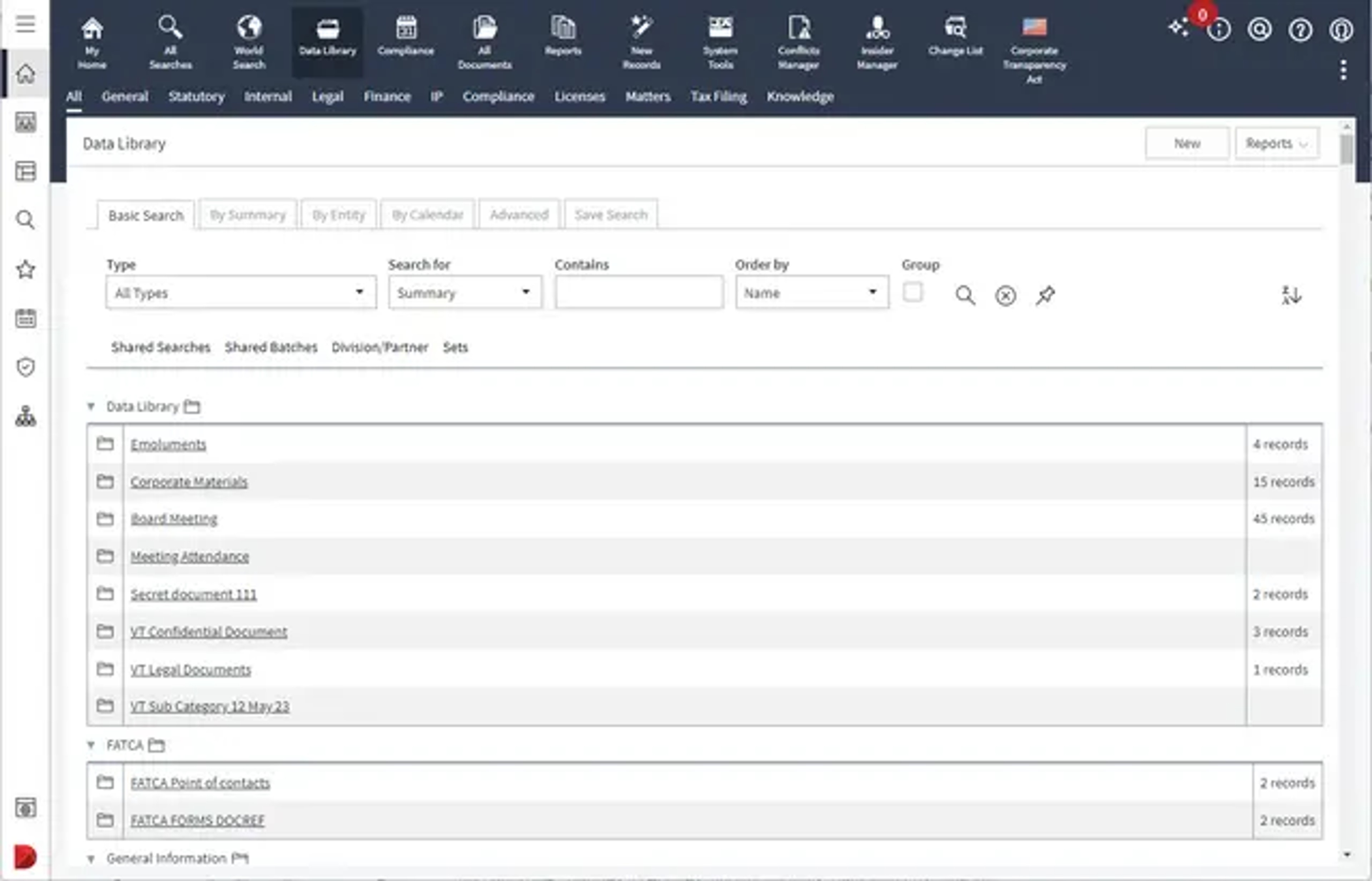 Group structure visualization